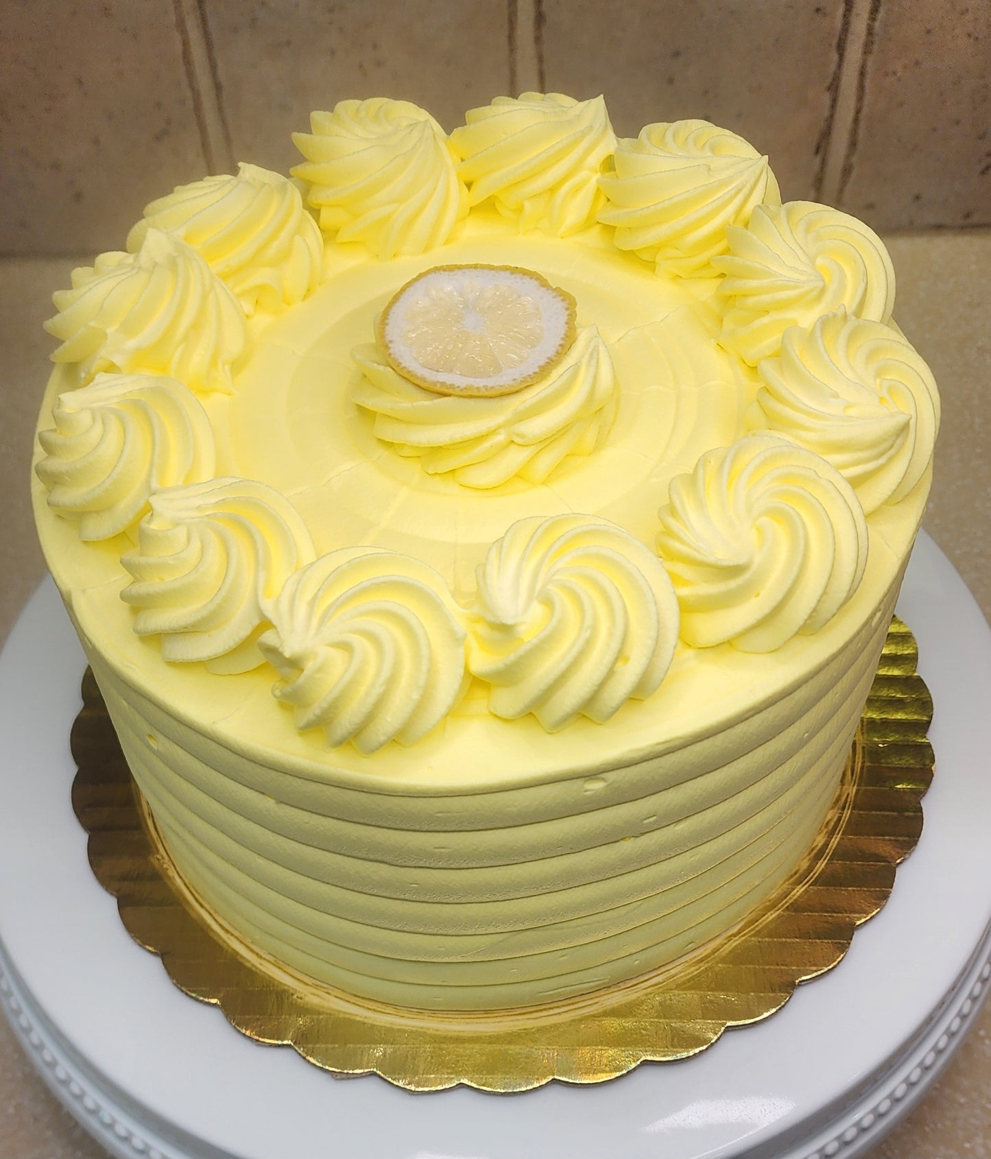 Lemon Layer Cake (Gluten Free Option Available)