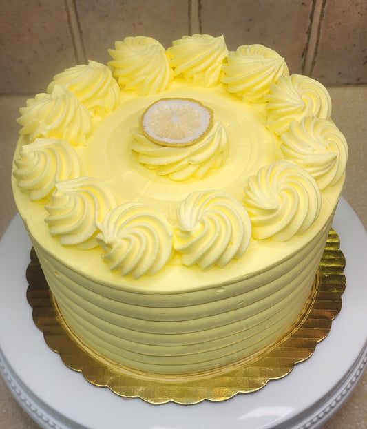 Lemon Layer Cake (Gluten Free Option Available)